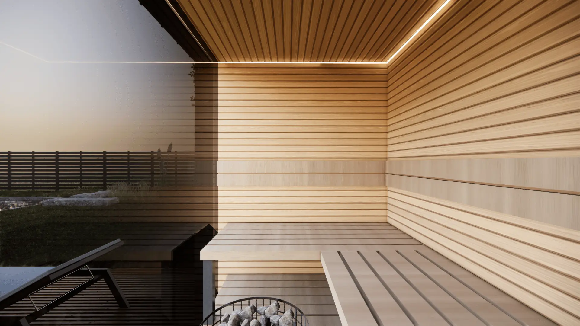 Zero-black-premium-glamping-hiška-rendera-sauna