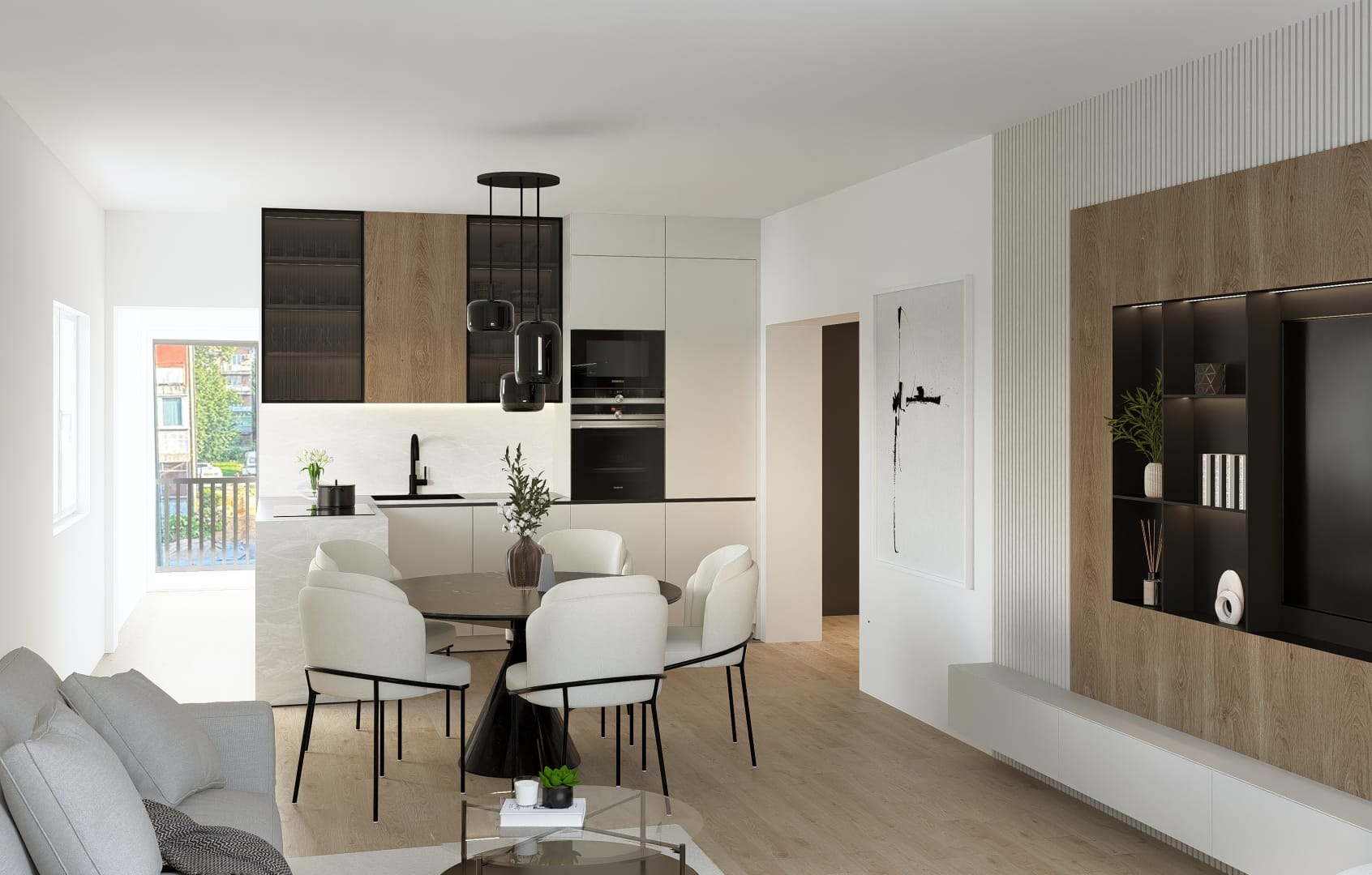 Večstanovanjska-stavba-Ljubljana-Rendera-stavba-Vizualizacija-veliko-investicija