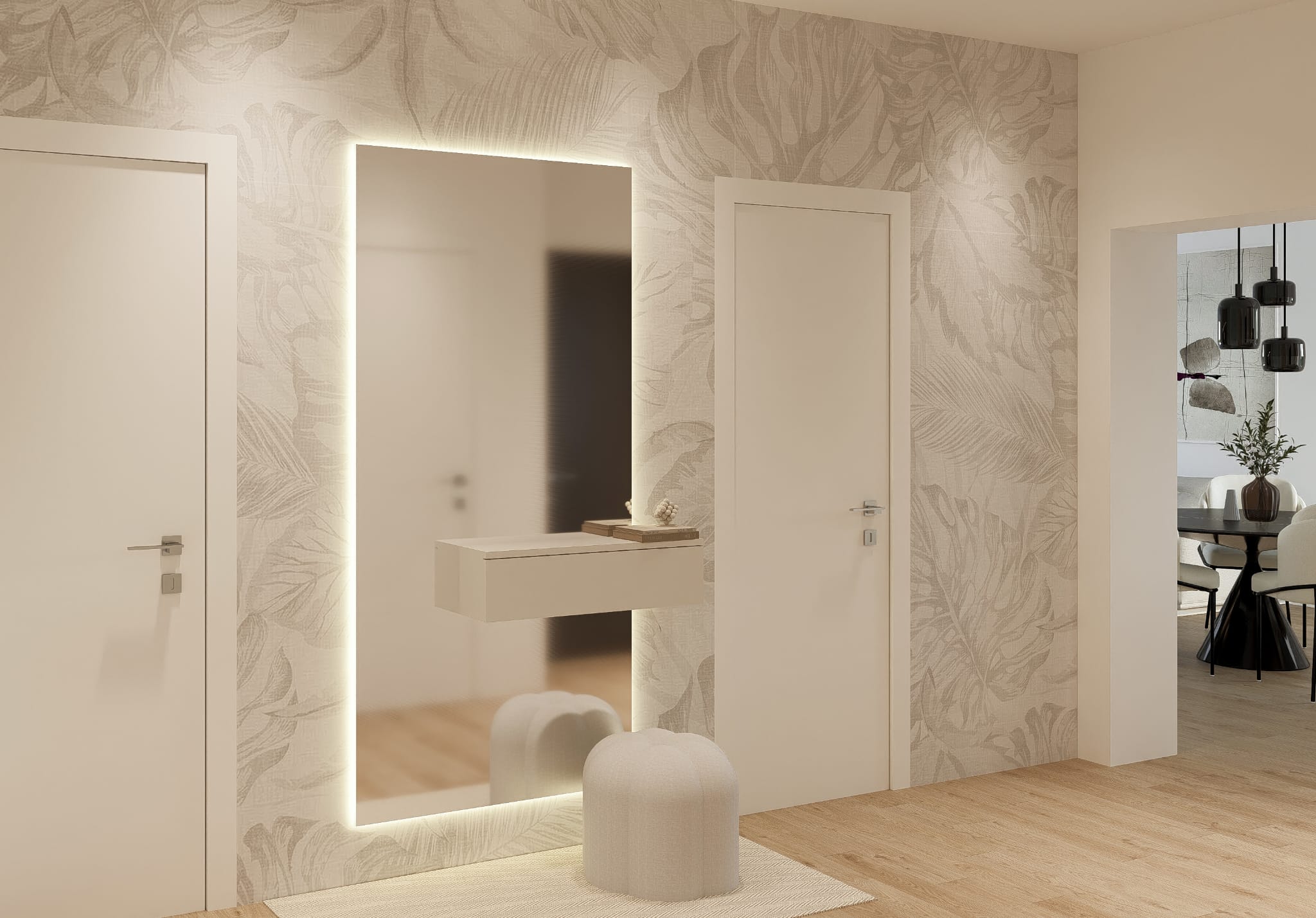 Večstanovanjska-stavba-Ljubljana-Rendera-stavba-Vizualizacija-moderno