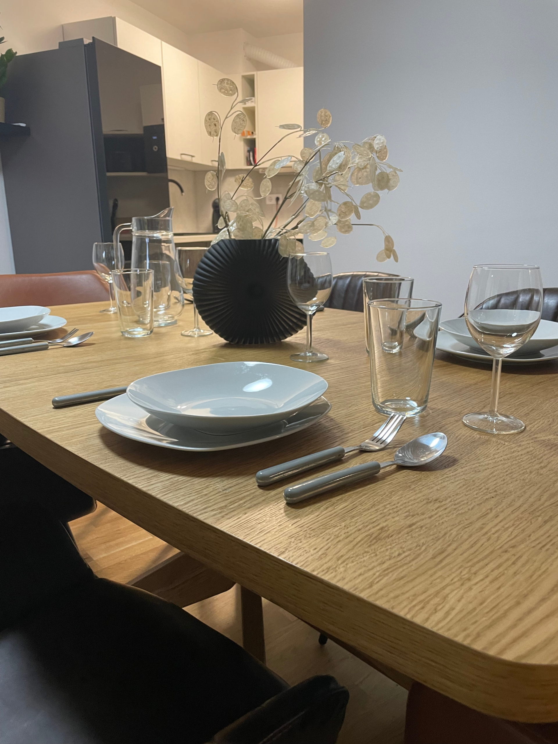 Apartma-Mariborsko-Pohorje-Rendera-jedilnica-pribor