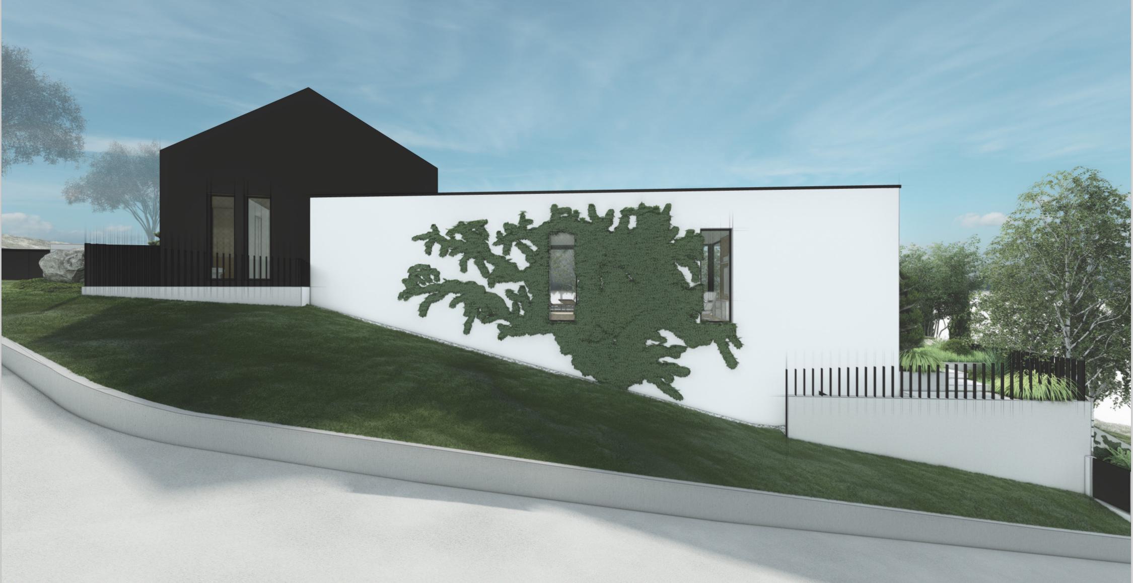 Košaki-zemljišče-z-gradbenim-dovoljenjem-za-hišo-Rendera-montažna