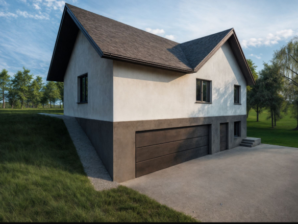 Atrijska-hiša-z-garažo-Lokavec-Sv.Ana-Rendera-novogradnja